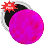 Simple pink 3  Magnets (10 pack) 