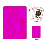 Simple pink Playing Card