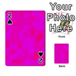 Simple pink Playing Cards 54 Designs 