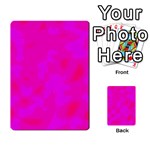 Simple pink Multi-purpose Cards (Rectangle) 