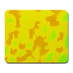 Simple yellow Large Mousepads