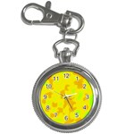 Simple yellow Key Chain Watches