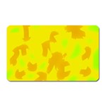 Simple yellow Magnet (Rectangular)