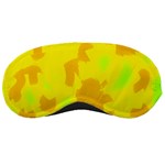 Simple yellow Sleeping Masks
