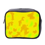 Simple yellow Mini Toiletries Bag 2-Side