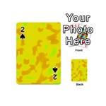 Simple yellow Playing Cards 54 (Mini) 