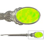 Simple yellow and green Letter Openers