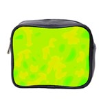 Simple yellow and green Mini Toiletries Bag 2-Side
