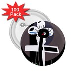 Dark 2.25  Buttons (100 pack) 