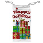 Happy Holidays - gifts and stars Jewelry Bags