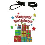 Happy Holidays - gifts and stars Shoulder Sling Bags