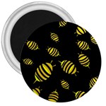 Decorative bees 3  Magnets
