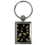 Decorative bees Key Chains (Rectangle) 