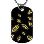 Decorative bees Dog Tag (One Side)