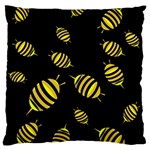 Decorative bees Standard Flano Cushion Case (Two Sides)