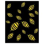 Decorative bees Drawstring Bag (Small)
