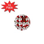 Did you see Rudolph? 1  Mini Buttons (10 pack) 