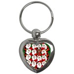 Did you see Rudolph? Key Chains (Heart) 