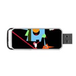 Abstract composition  Portable USB Flash (Two Sides)