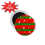 Xmas pattern 1.75  Magnets (10 pack) 
