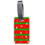 Xmas pattern Luggage Tags (One Side) 