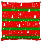 Xmas pattern Standard Flano Cushion Case (Two Sides)