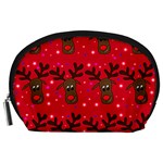 Reindeer Xmas pattern Accessory Pouches (Large) 