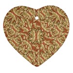 Geometric Bold Cubism Pattern Ornament (Heart) 