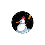 Lonely snowman Golf Ball Marker (4 pack)