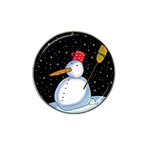 Lonely snowman Hat Clip Ball Marker (4 pack)