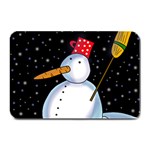 Lonely snowman Plate Mats