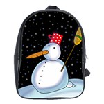 Lonely snowman School Bags(Large) 