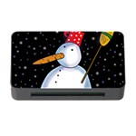 Lonely snowman Memory Card Reader with CF
