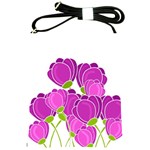 Purple flowers Shoulder Sling Bags
