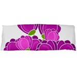 Purple flowers Body Pillow Case Dakimakura (Two Sides)