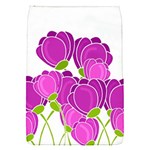 Purple flowers Flap Covers (S) 