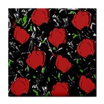 Red roses Tile Coasters