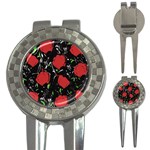 Red roses 3-in-1 Golf Divots