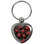 Red roses Key Chains (Heart) 