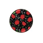 Red roses Hat Clip Ball Marker (4 pack)