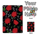 Red roses Multi-purpose Cards (Rectangle) 