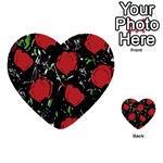 Red roses Multi-purpose Cards (Heart) 