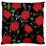 Red roses Large Cushion Case (One Side)