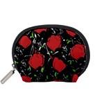 Red roses Accessory Pouches (Small) 