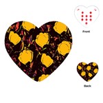 Yellow roses  Playing Cards (Heart) 