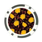 Yellow roses  Poker Chip Card Guards (10 pack) 
