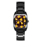 Yellow roses  Stainless Steel Barrel Watch