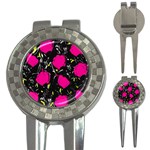 Pink roses  3-in-1 Golf Divots