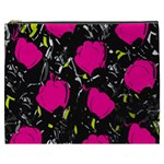 Pink roses  Cosmetic Bag (XXXL) 