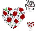 Red roses 2 Multi-purpose Cards (Heart) 